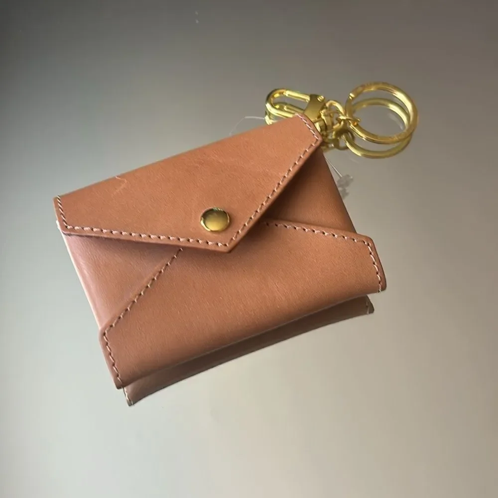 Sidecar Leather ID Envelope in Carrot / New No Box